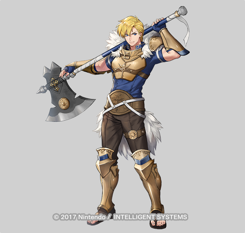 「そして本日配信ファイアーエムブレムヒーローズ「常勝の闘志 ホリン」 描かせていた」|п猫Ｒのイラスト