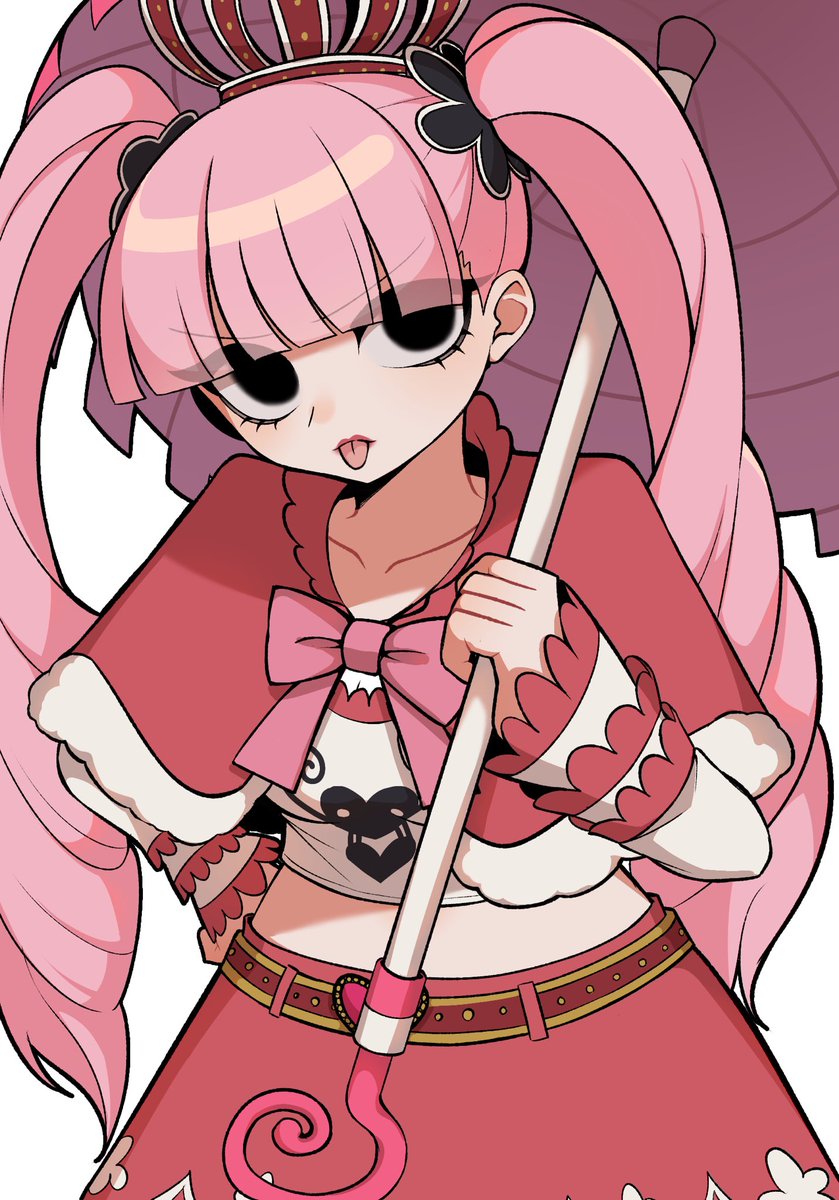 ビジュアルが好みだったのでペローナちゃん描いた