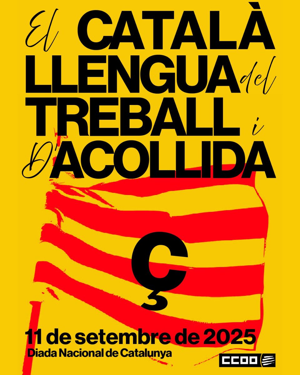 Aquesta Diada defensem el català, la llengua amb què treballem i que ens acull.

Llegeix el manifest conjunt: f.mtr.cool/snnizryqxc