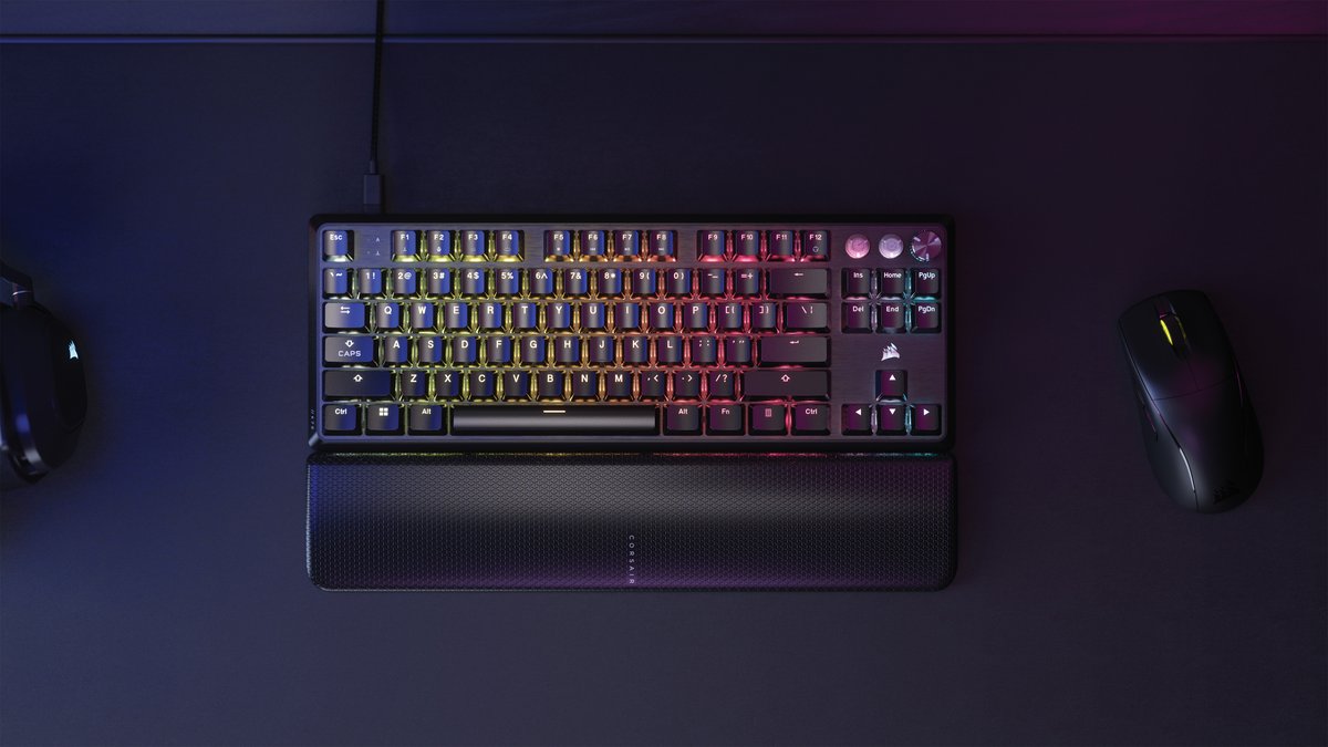 ⌨️K70 PRO TKL ラピトリ搭載のフラッグシップキーボード🔥 Corsair