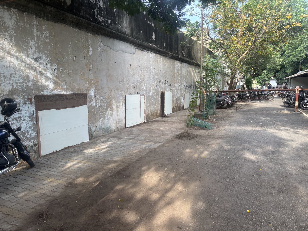After my story in <a href="/TOIChennai/">TOIChennai</a> on alcoholics turning the underground storage units of Fort St George into a drinking spot and dumping liquor bottles, <a href="/ASIGoI/">Archaeological Survey of India</a> has sealed all the access points of the underground units on the fortification wall. They’ve installed CCTV cameras to