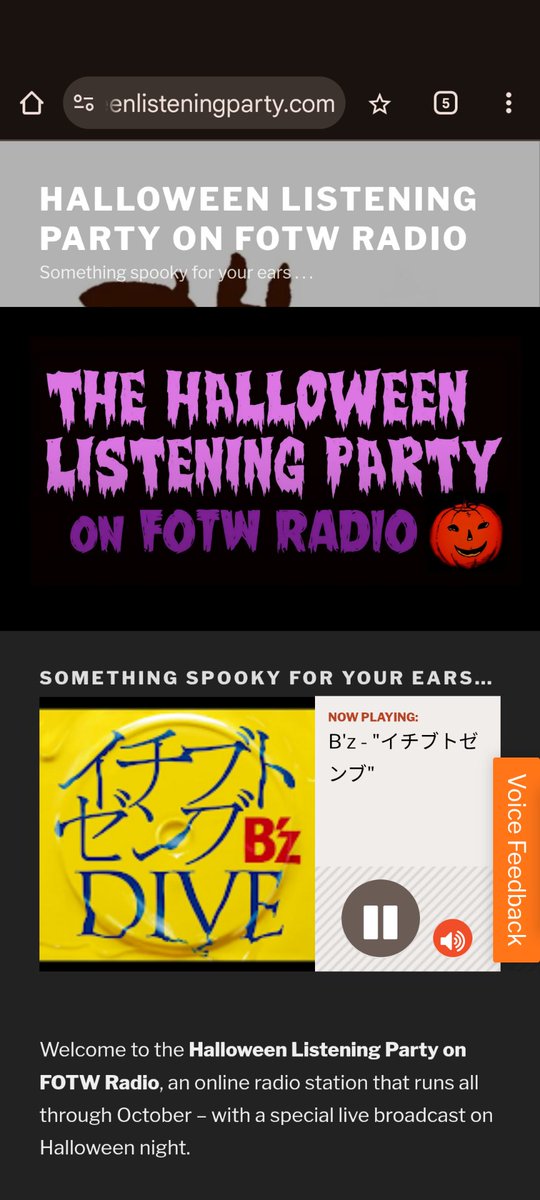 なおyps (@nao_yps4499) on Twitter photo 🇦🇺シドニー🎃📻
#Halloweenradio
<a href="/fotwradio/">Halloween Listening Party on FOTW Radio</a> さん
9/5(金)18:00
B'zのイチブトゼンブ
流れています🎶
ありがとうございます💞
やまぴー主演ドラマ #ブザービート の主題歌🏀
直輝大好き〜🤗💕
#山下智久
shazam.com/track/50253007… 🇦🇺シドニー🎃📻
#Halloweenradio
<a href="/fotwradio/">Halloween Listening Party on FOTW Radio</a> さん
9/5(金)18:00
B'zのイチブトゼンブ
流れています🎶
ありがとうございます💞
やまぴー主演ドラマ #ブザービート の主題歌🏀
直輝大好き〜🤗💕
#山下智久
shazam.com/track/50253007…