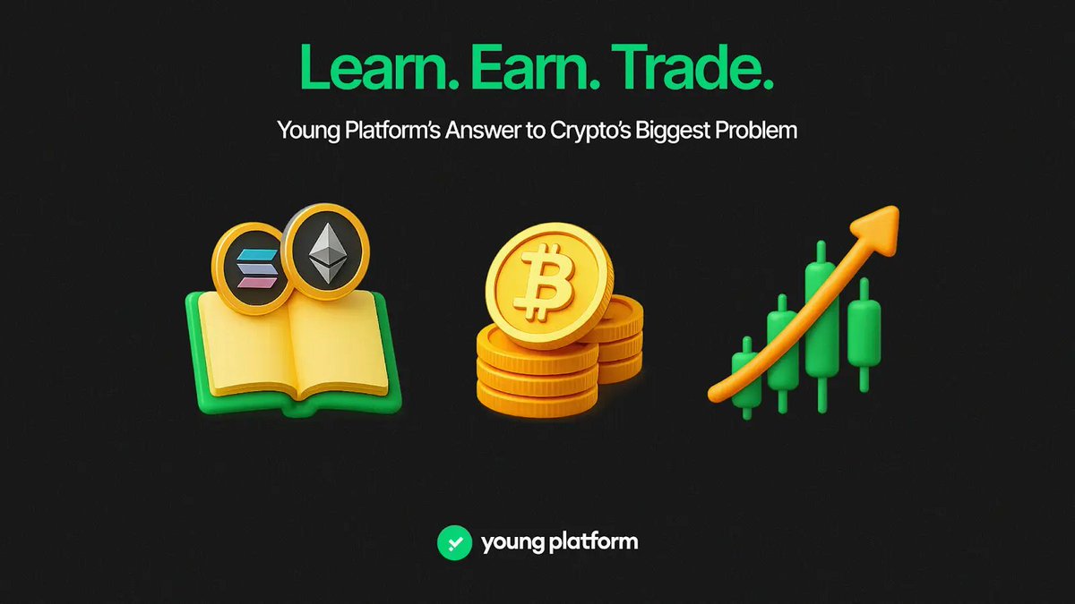 youngplatform's tweet photo. They say 90% of crypto investors lose money. We're here to change that 💡 

Our ecosystem is built on a "learn-first" principle, offering a safer and more guided path into digital assets. 

Find out how we're tackling crypto's biggest challenge in this new @CPOfficialtx 

https://t.co/Gso4OzPrE3