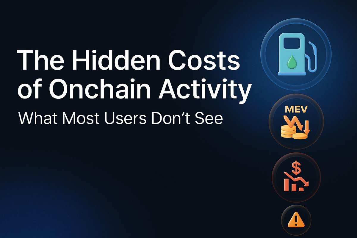 🧠 Everyone talks about DeFi yields, TVL, and speed.
But no one talks about this: complexity is expensive.

The real cost isn’t gas — it’s user dropout, failed transactions, and missed opportunities.

Here's why simplicity wins:
👇
mirror.xyz/0x81e7460953B2…