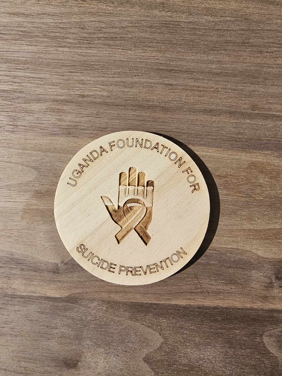 Thanks to True Impact Engraving LTD for this great art piece, let us come together and prevent suicide in Uganda