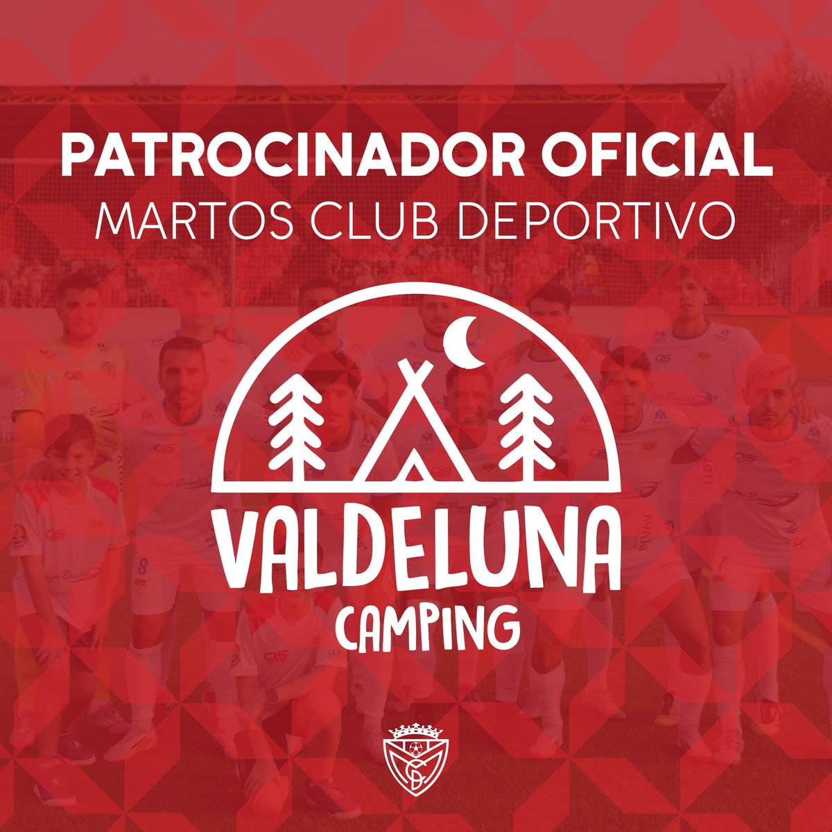 MartosClubDptv's tweet image. Hoy presentamos Camping Valdeluna como patrocinador del Martos Club Deportivo.

¡Gracias por confiar un año más en este proyecto!