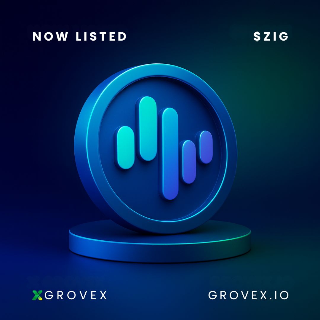 GroveXchange's tweet image. ✅ Now Listed: @ZIGChain ($ZIG) on GroveX! ✅

Token: $ZIG/USDT
Chain: Ethereum

🔗 Trade Now:grovex.io/en_US/trade/ZI…  
🔗 More Info: grovex.io/en_US/noticeIn… 

$ZIG Blockchain coming soon!

#ZIG #ZIGChain #Ethereum #Crypto #GroveX #Blockchain #Web3