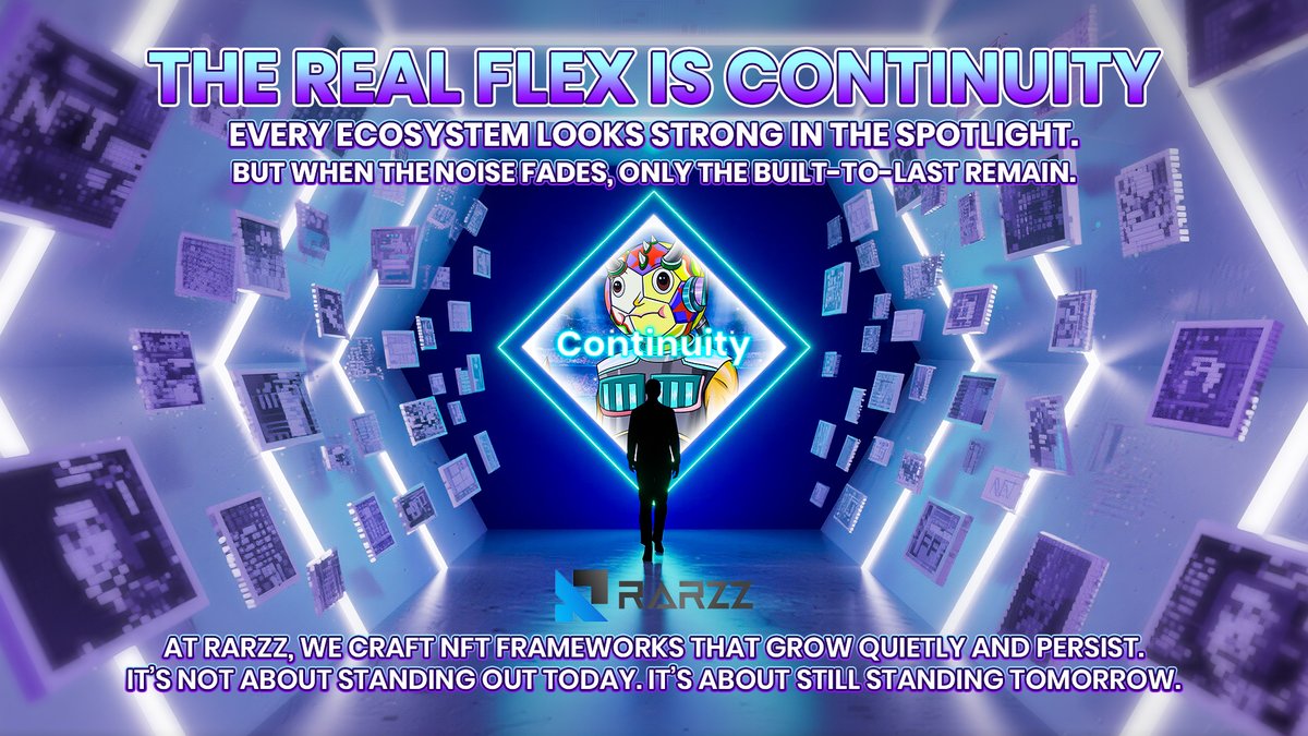 rarzz_1's tweet image. 💬 “Endurance is nobler than strength and patience than beauty.”  John Ruskin
🌐 At Rarzz, we design NFTs not for hype, but for longevity.
🖼 Beauty fades. Smart value stays.
Welcome to relevance that lasts. 

#Rarzz #NFTDesign #DigitalDurability #SmartContracts #BuiltToLast