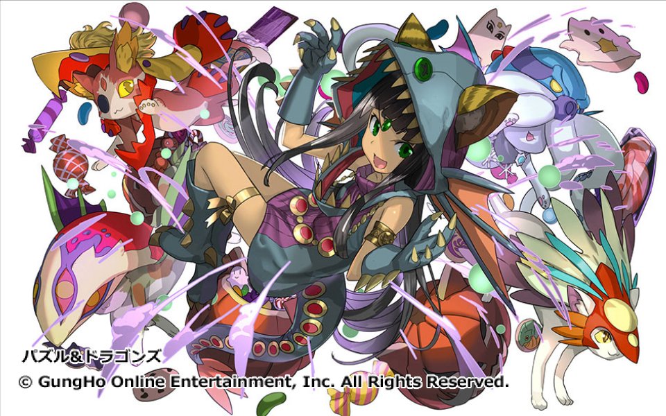 褐色猫耳！
#パズドラ