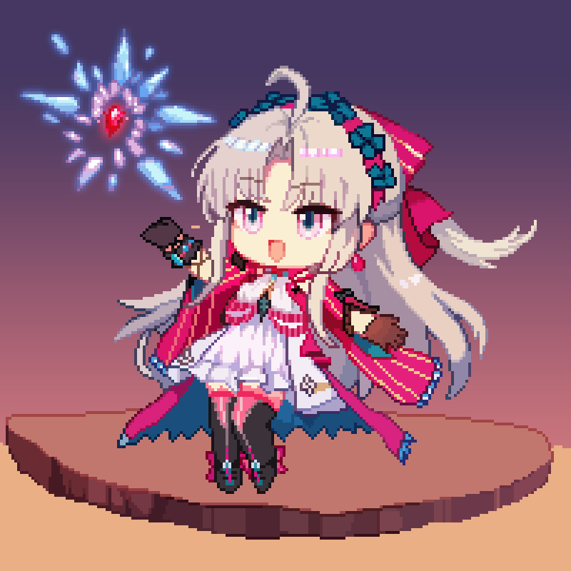 Carlotta
#鳴潮  #WutheringWaves  #ドット絵 #Pixelart #Carlotta