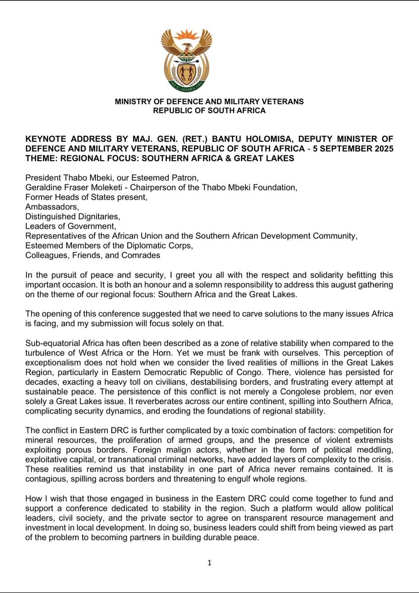 Bantu Holomisa tweet media