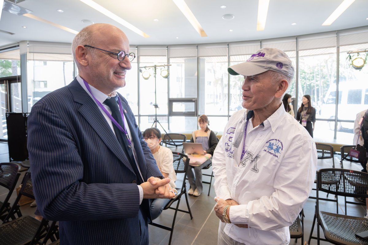 NTHU_TAIWAN's tweet photo. NTHU × Campus Condorcet welcomed Professors Zalio &amp; Laborier🇫🇷
Students actively engaged in dialogue on academic freedom, science &amp; cultural diplomacy, NTHU will continue to strengthen collaboration with European and global partners, fostering an inclusive and diverse network🌐 https://t.co/pcP4DtKPVB