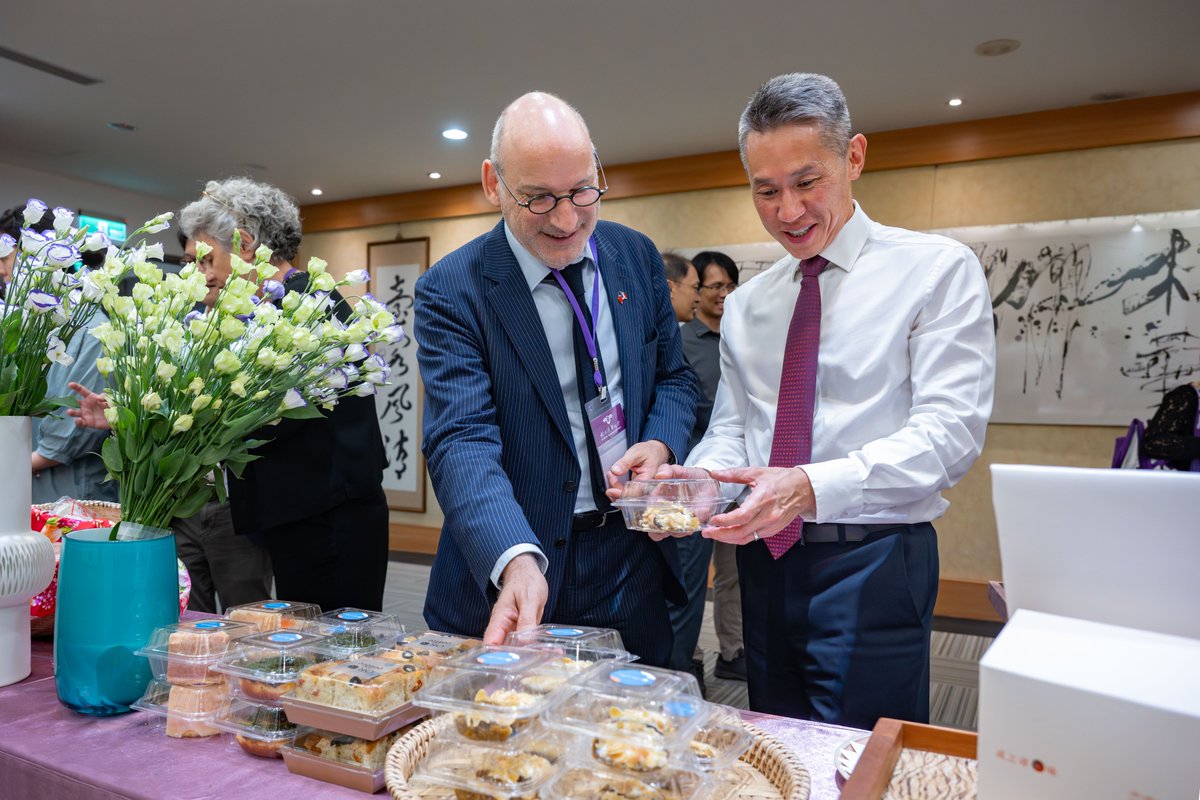 NTHU_TAIWAN's tweet photo. NTHU × Campus Condorcet welcomed Professors Zalio &amp; Laborier🇫🇷
Students actively engaged in dialogue on academic freedom, science &amp; cultural diplomacy, NTHU will continue to strengthen collaboration with European and global partners, fostering an inclusive and diverse network🌐 https://t.co/pcP4DtKPVB