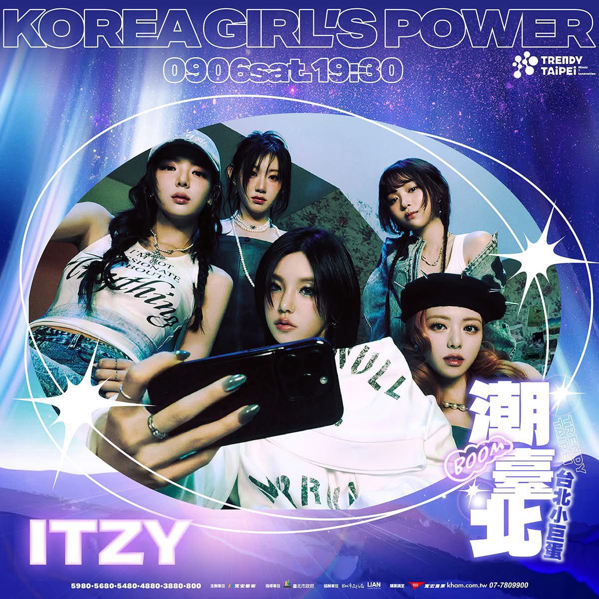 ITZY_WT's tweet photo. [PERFORMANCE]

ITZY will be performing at Trendy Taipei show, KOREA GIRLS POWER tomorrow at 7:30pm TST. https://t.co/q624ZXxyKn