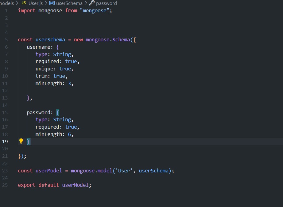 Tushar_Jsx's tweet image. Spot the bug 🐛 in this Mongoose schema! 👀
What’s wrong with the code below?
👉 Bonus: How would you fix it?

A) Missing closing curly brace } in the schema
B) Wrong export syntax
C) mongoose.model should use lowercase user instead of &apos;User&apos;
D) Nothing is wrong 
#100DaysOfCode