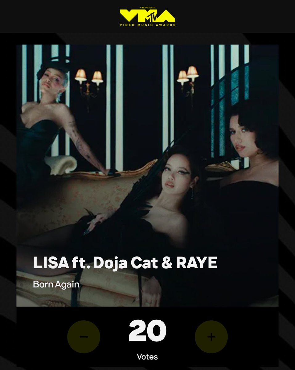 LLHVotingSquad's tweet photo. The site is fixed! Please cast your votes for LISA until the voting ends!
🔗 https://t.co/lZJ6WQosuZ
#VoteLISAVMA2025 #VMAs @vmas https://t.co/vzw0KWVtWs