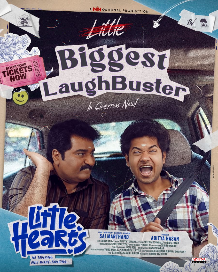 Mouli proves once again he’s a comedy ka DON  Sai Krishna &amp; Mouli combo gave non-stop laughs 🤣  
Hero–Heroine fun chemistry added perfect balance 💞  #LittleHearts