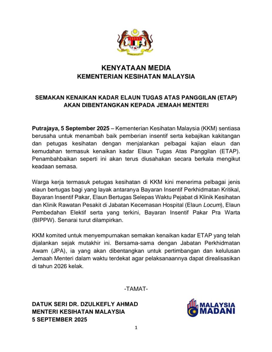 Dzulkefly Ahmad tweet media