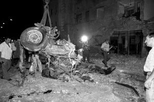 josicoCT's tweet image. ￼
￼no es Gaza . Es el atentado cometido por ETA en Cartagena en la casa cuartel de la guardia civil .