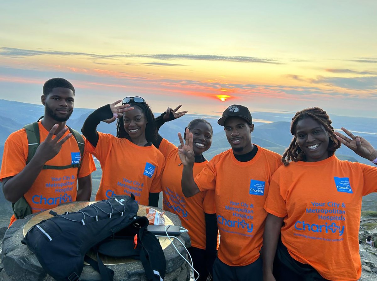 SWBHCharity's tweet image. A HUGE thank you! 🙌 On 25 Aug, Naomi Akobi &amp;amp; colleagues conquered Mount Snowdon, raising £135 for Birmingham’s new Midland Metropolitan Hospital. Every step &amp;amp; donation makes a real difference 💙 #HikeForHealth #SnowdonChallenge #SupportLocalHealthcare