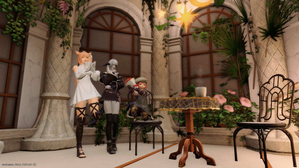 01sh11cocoa's tweet photo. この間メグさんハウスにお邪魔してきました!
好きなものをたくさん詰め込んだ素晴らしいお家でした✨️
マスターともお喋りできて楽しかった(≧ω≦)
#Mine_MS #FF14 https://t.co/rX6KzJCCL6
