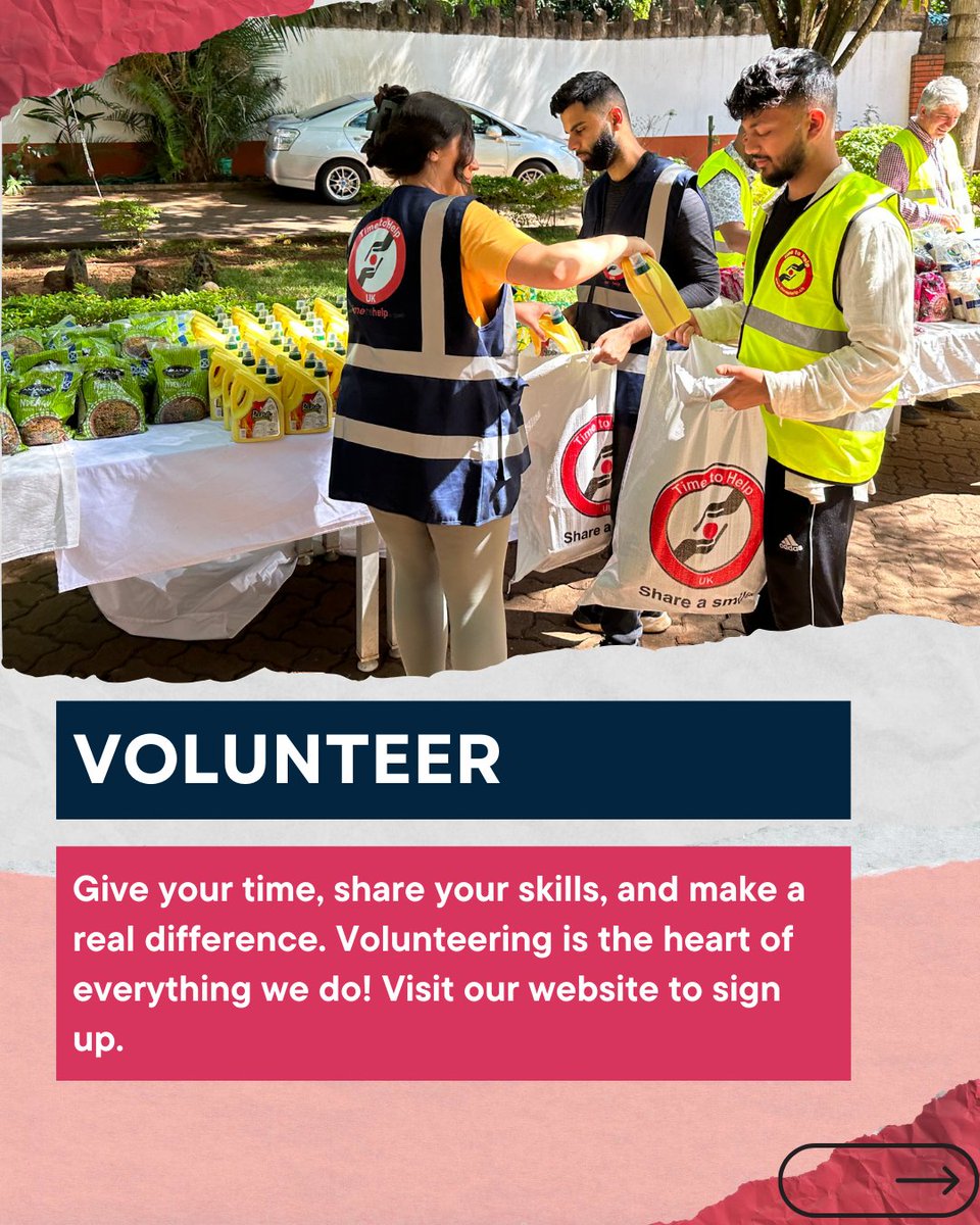 TimetoHelpUK's tweet image. Today is International Charity Day! 

There are so many ways you can make a difference, whether it’s giving, helping, or sharing, every effort counts. 

1️⃣ Donate: Support our life-changing projects with any amount you can.
2️⃣ Fundraise: Turn your birthday, bake sale, or marathon…