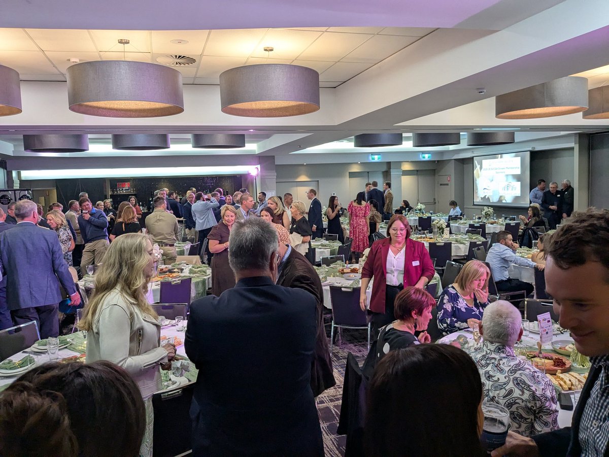 At the 2025 Southern Valleys Cotton Growers Association awards night. Should be a great night <a href="/CottonAust/">Aurelia Cotton</a> <a href="/CottonResearch/">CRDC</a>