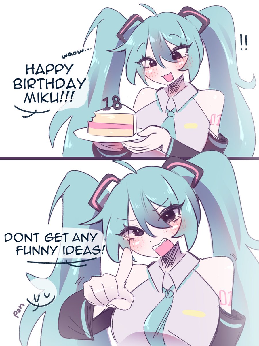 happy birthday miku!