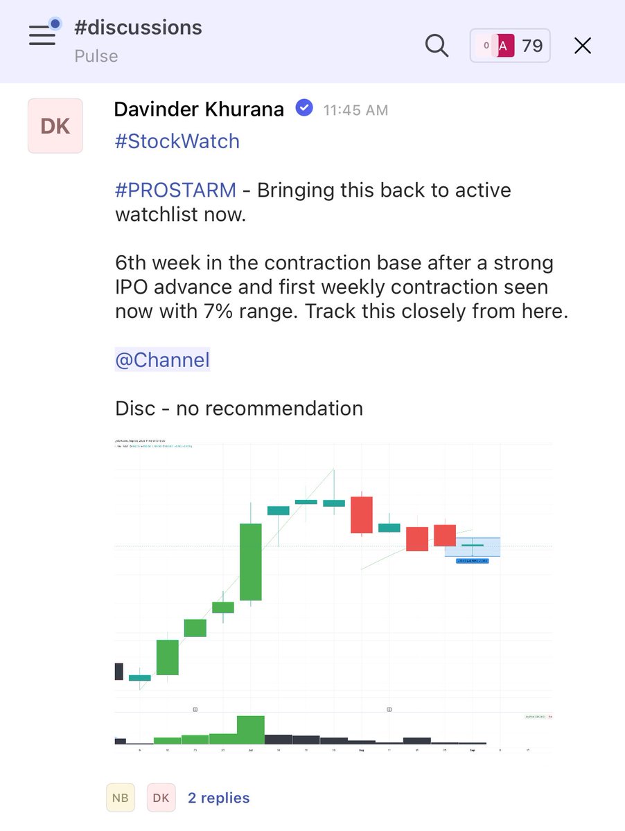 iDavinderK's tweet image. #Prostram - another name with same characteristics of winning stocks from the video shared last week.

Posted this 2 days back to Pulse with this.