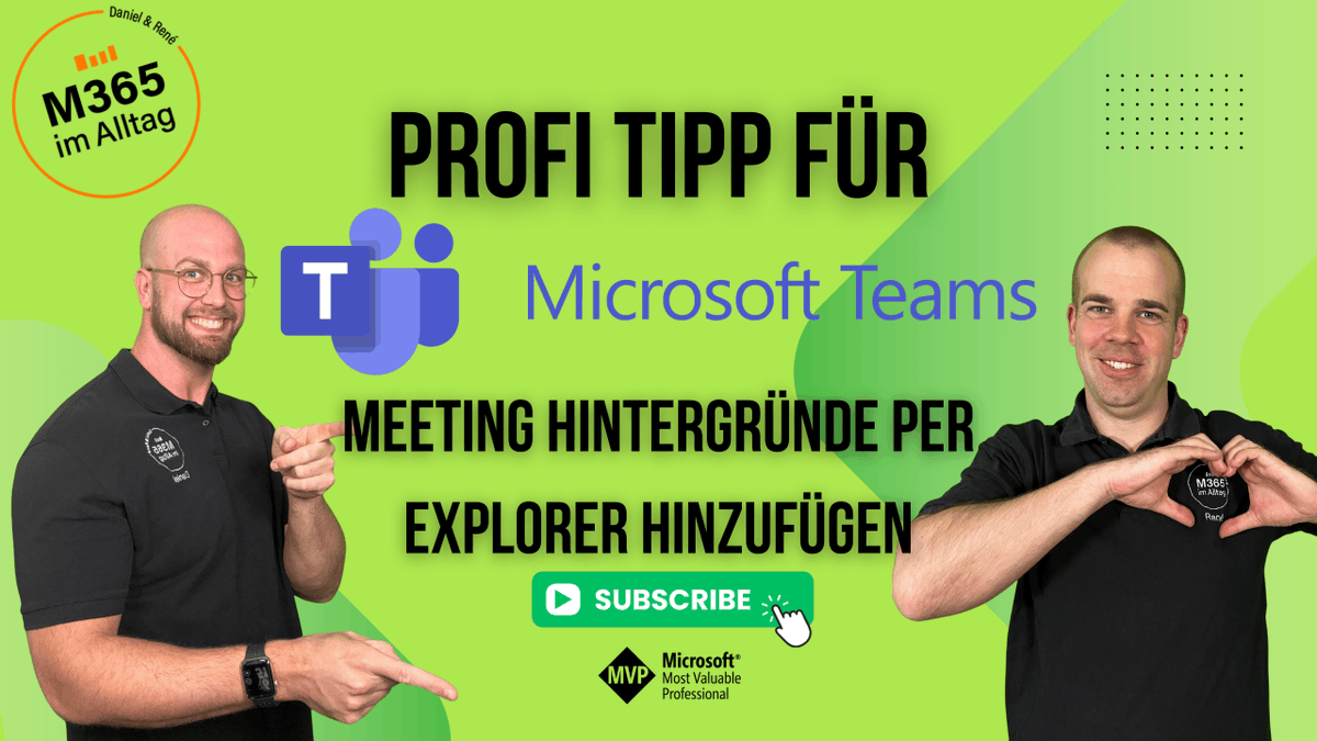 Daniel und Rene - M365 im Alltag tweet media