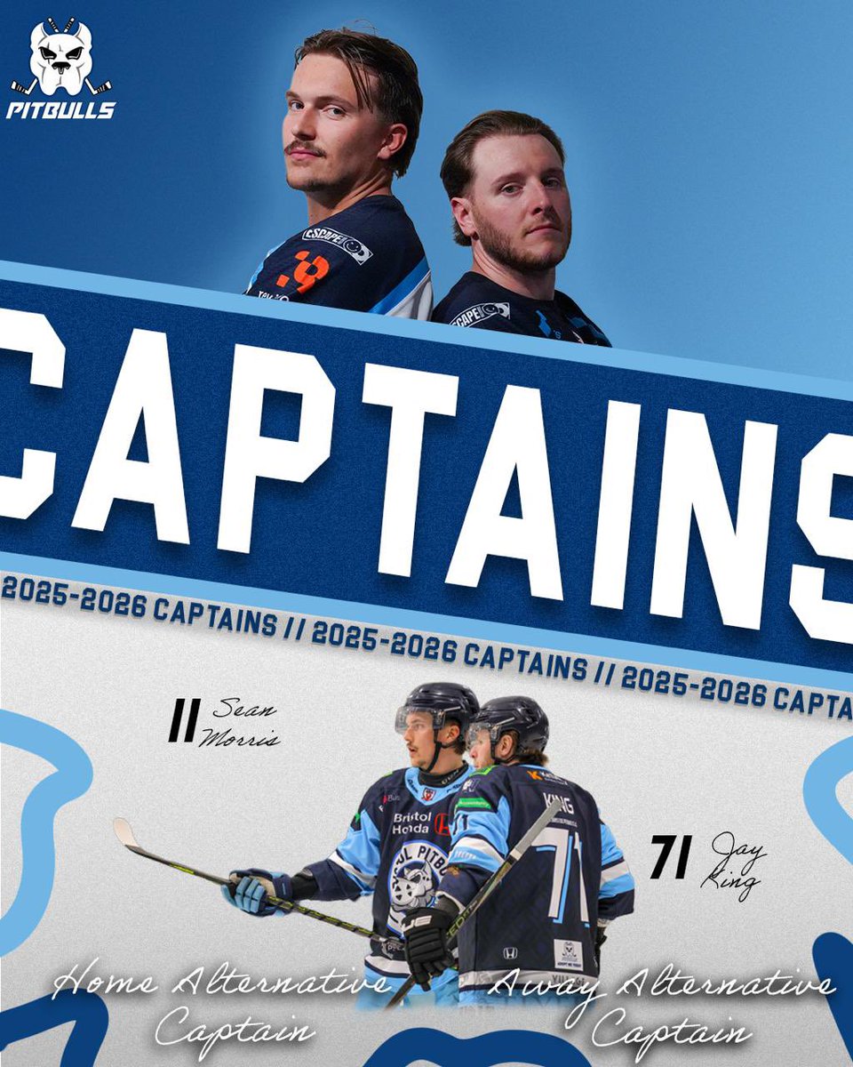 🏒 25/26 Leadership Announced

At last Saturday’s Meet &amp; Greet Forum, the club proudly revealed the leadership group for the upcoming season.

Captain : Josh Batch
Assistant Captain : Tanner Butler
Alternate Captain (Home) : Sean Morris
Alternate Captain (Away) : Jay King