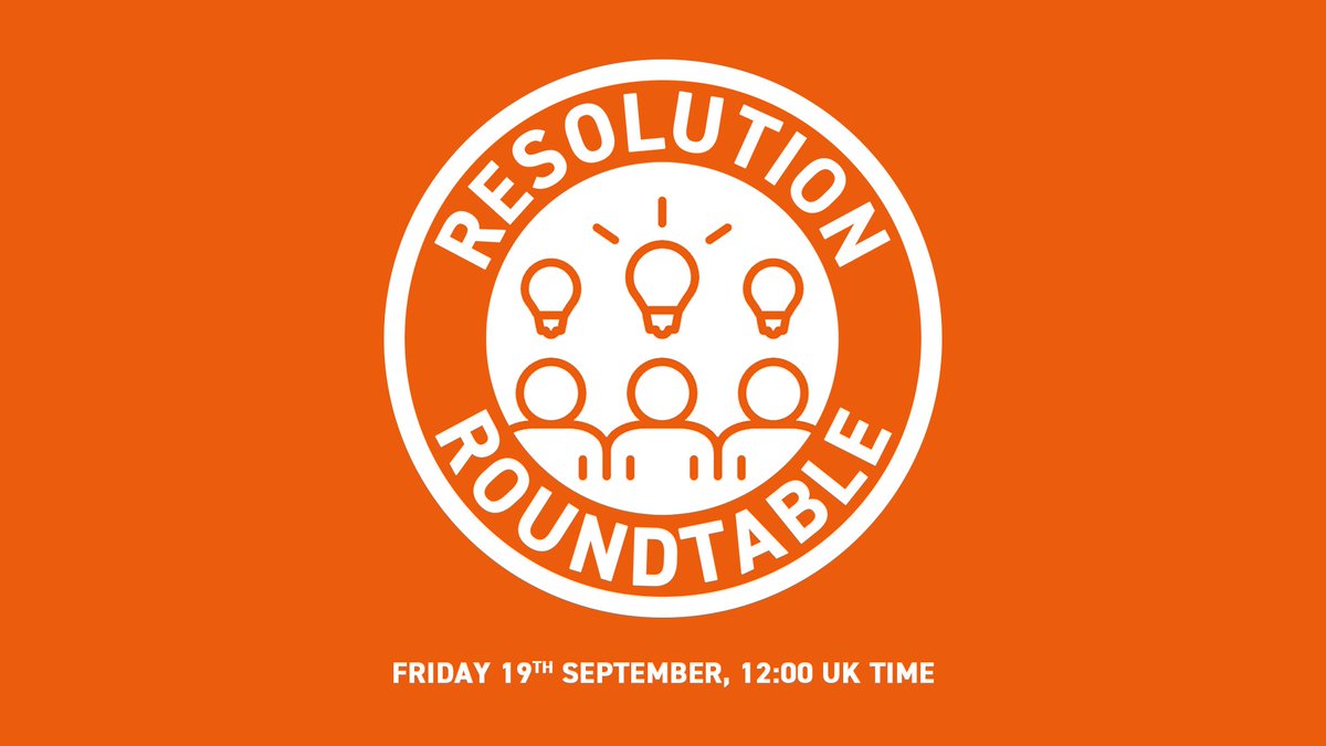 We're fast approaching our next monthly #mediation webinar, with another #ResolutionRoundtable coming up in just two weeks!

Register your place for the live information exchange and discussion 👉 ukmediation.net/resolution-rou…