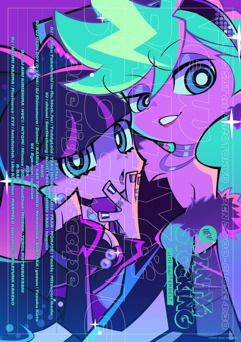 ZEROTOKYO_JAPAN's tweet photo. 豪華特典付きビッチチケットは残りわずか！
世界的な人気アニメ『New PANTY ＆ STOCKING with GARTERBELT』の音楽をオールナイトで体感できる一夜限りのスペシャルパーティ、遂に全ラインナップ公開！
15年前に開催された伝説の『No Pan Night!! 』が復活するRINGをはじめ、ジャンルを超えたアーティストが勢揃う。音楽プロデューサー☆Taku Takahashi (m-flo)を筆頭とした本作の音楽を手掛ける超豪華アーティストが集結するZ HALLにももちろん注目。スペシャルゲストの登場も!？ 再現不能な最高にエクスクルーシブな「One Night Escape」をお楽しみください★

Z HALL
DJ:
☆Taku Takahashi (m-flo, https://t.co/gSW81CXUG1) / TeddyLoid / TAKU INOUE / 80KIDZ / TAAR / MONJOE / Yackle / Mitsunori Ikeda
VJ:
chlumi / Sac0kchang / 滝紘平 / NAOHIRO YAKO / haquxx
 
RING - No Pan Night!! -
DJ:
DJ GEEK BOY (D-YAMA) / DJ Shimamura / Dotnoi / KAIRUI / KAN TAKAHIKO / Nemonoika / SONTAKK / yoswu / Yusaku Kato
VJ:
Aya-num / cyanism
 
BOX
DJ:
DJ AIRI KIRISHIMA / H∀C©️ / HiTOMi / M!nase / NOIA / RuuChan / メイソン / 松林てろる
 
R-BAR
DJ:
真島なおみ / Musicarus / EYE / hatchcatch / Liko Kitajima / MARMELO / satoshiiii / バイレファンキかけ子

【チケット】
■6シート限定・レジェンドビッチ（VIP）チケット
￥150,000-（5名まで入場可・1名当たり/ ￥30,000-）
※SOLD OUT!!

■ビッチ（VIP）チケット
￥12,000-（スタンディング・2ドリンク付き）
【特典内容】
①優先入場
②2ドリンクチケット付き
③B3F VIPエリア入場可
④ビッチマグネットライト2個付き

■通常チケット（FASTPASS）：￥4,500-（別途1ドリンク代）（優先入場・入場料金含む）

■当日券：￥5,000-（別途1ドリンク代）

【TICKET】https://t.co/mpds9UNPkV

2025.9.13(土)
「New PANTY & STOCKING」One Night Escape
OPEN/START：10PM ※整列開始：9PM
CLOSE：4:30AM
HP：https://t.co/ajTF8bw8uD

《注意事項》
・20歳未満の方はご入場できません
・写真付き身分証明書をお持ちください
・公演内容、開場・開演時間、出演者等は急遽変更になる場合がございます。その際のチケットの払い戻しはできかねますのであらかじめご了承くださいませ。
・混雑状況によっては、お客様の安全確保のため、入店制限やメインホールへの入場制限を行う場合がございます。お早めにお越しください。

#NewPSG #Newパンスト
#zerotokyo
#nightentertainment
#nightclub #nightlife
#tokyo #shinjuku #kabukicho