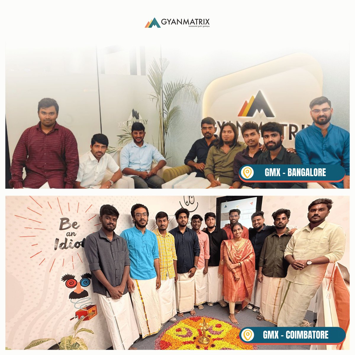 GyanMatrix's tweet image. Wishing everyone a Happy Onam 🌸✨ This season, we celebrate the joy of Onam, the guidance of Teachers’ Day 🎓, and the blessings of Milad-un-Nabi 🌙🙏, a time to embrace culture, knowledge, and faith together.