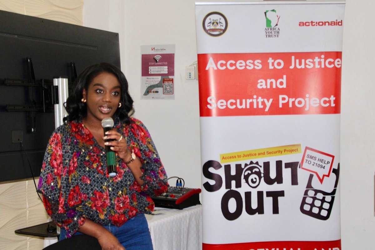 ayt_org's tweet photo. Our Programs Manager, @IrmaMaringo, taking participants at the Consultative Forum for the establishment of a GBV Situation Room through an overview of who Africa Youth Trust is, while also highlighting our role in implementing the Access to Justice and Security Project. https://t.co/ZAK24Wbb48