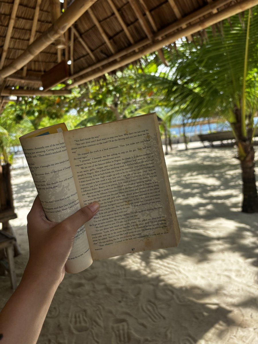 Re-reading the book that made me fall in love and choose Bacolod as my first travel destination with my own money.