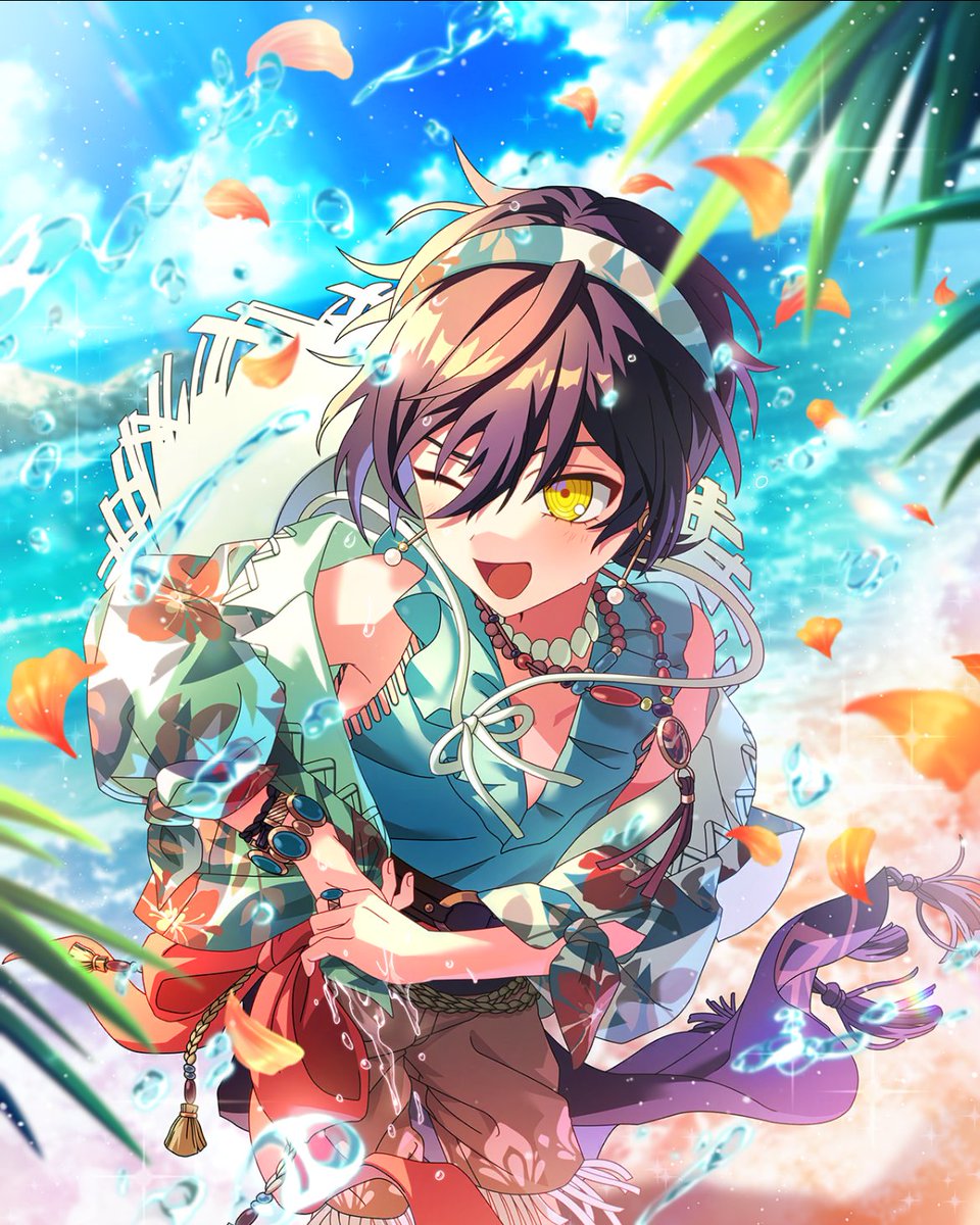 魔法の使い道 RRR4枚 フルカードイラスト 《アクアマリンの夢を果たして》SSR 【煌めく雫と