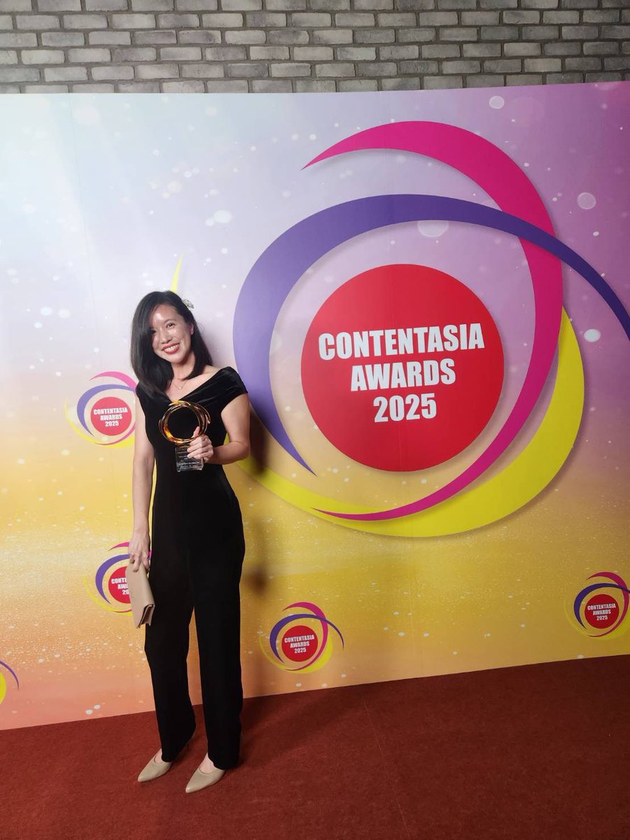ทีมงานทั้งเบื้องหน้าและเบื้องหลังซีรีส์ ThamePo Heart That Skips a Beat  จาก GMMTV ขอขอบคุณ เวทีประกาศรางวัลระดับนานาชาติ ContentAsia Awards 2025 ที่ได้รับรางวัล Best LGBTQ+ Programme Made in Asia ✨🏆🎬

#ContentAsiaAwards2025
#ContentAsia
#ThamePoSeries 
#GMMTV
#ภาพดีทวีสุข