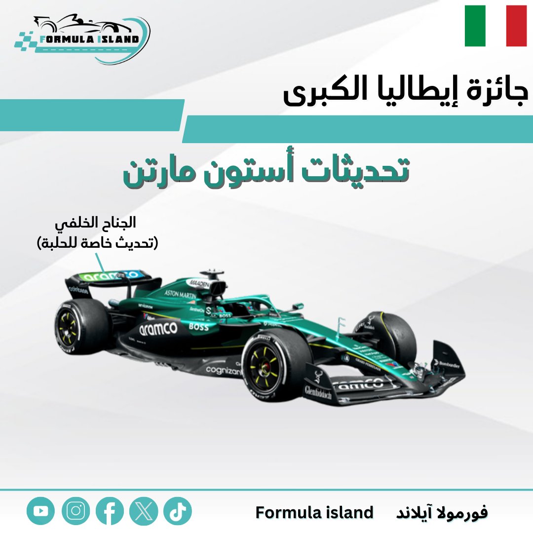 تحديثات الفرق لجائزة إيطاليا الكبرى (2/1)

فريقي ألبين و ساوبر لم يجلبوا تحديثات
⚠️ الفرق مطالبة بتقديم لحكام السباق التحديثات المرئية فقط
⚠️ جلب قطعة بنفس المواصفات القطعة السابقة لكن مصنوعة بمواد مختلفة أو أخف لا يعتبر تحديث

#F1 #فورميلا1 #فورمولا١ #فورمولا1 #F12025 #ItalianGP