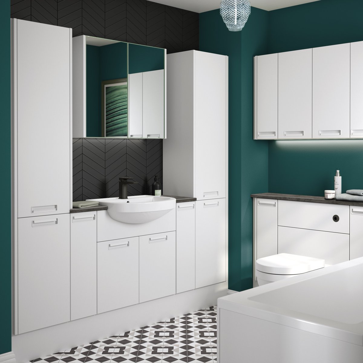 The Original Fitted range is perfect for creating a family bathroom that everyone will love. With its versatile design and ample storage options, you can keep your space organised and clutter-free. Enjoy a bathroom that combines functionality with a touch of elegance.