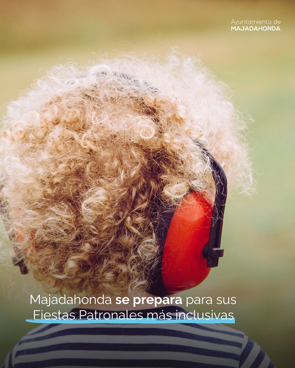 ♾🌈🎉Majadahonda tendrá las Fiestas Patronales más inclusivas de su historia: programa accesible, mapa de ruido y kits sensoriales para las personas con TEA.

🔹La "hora silenciosa" será el jueves 18 de sept. entre las 19h y las 21h en el Recinto Ferial.
majadahonda.org/noticias/-/ass…