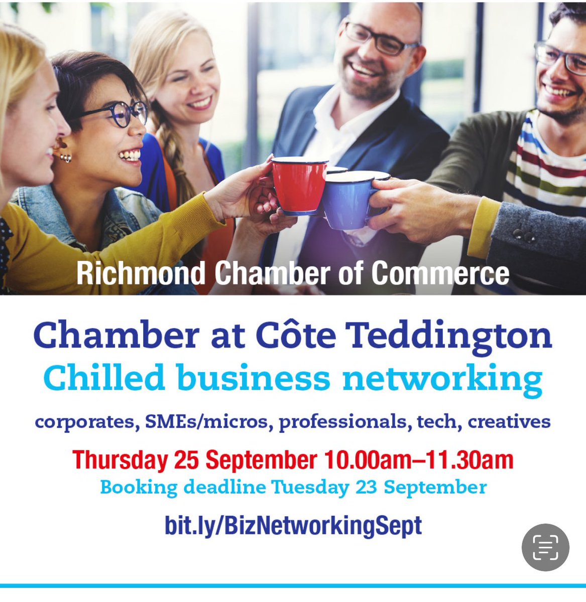 Develop your business by booking this meeting in Richmond upon Thames in Teddington on 25 September 2025 10am at bit.ly/BizNetworkingS…