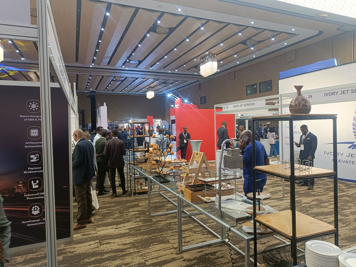 techaffinity's tweet image. Day 2 begins: While airlines sip fuel, we sip coffee… nonstop!

#AVAF25 #AviationAfrica25 #BoardTheFuture