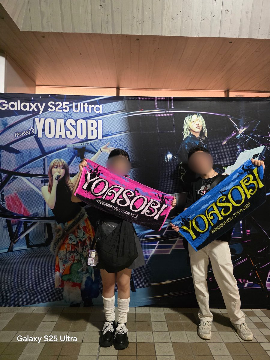 #GalaxyS25Ultra 
#ライブ撮影ならGalaxy 
#YOASOBI_WANDARA
#YOASOBIホールツアー