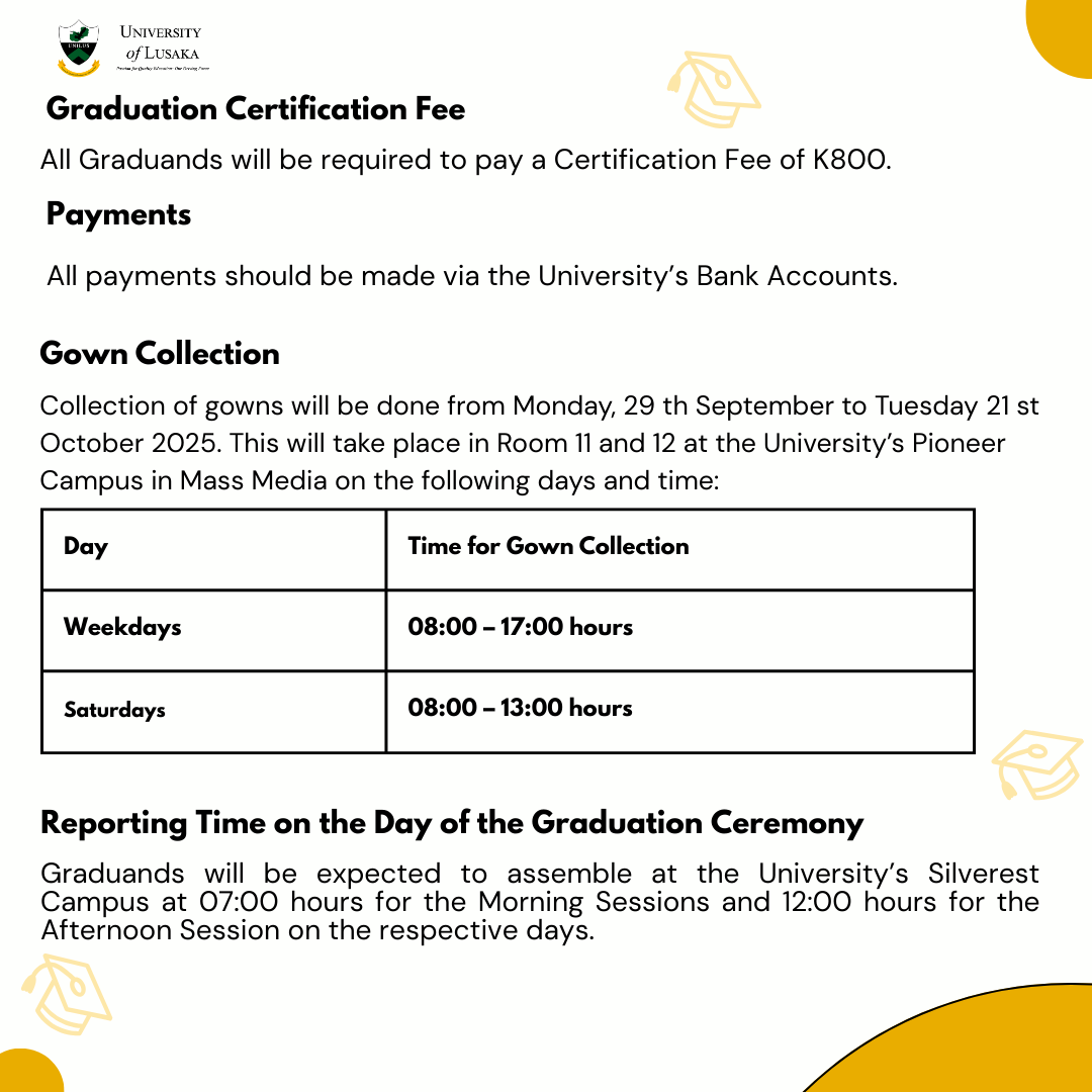 University of Lusaka tweet media