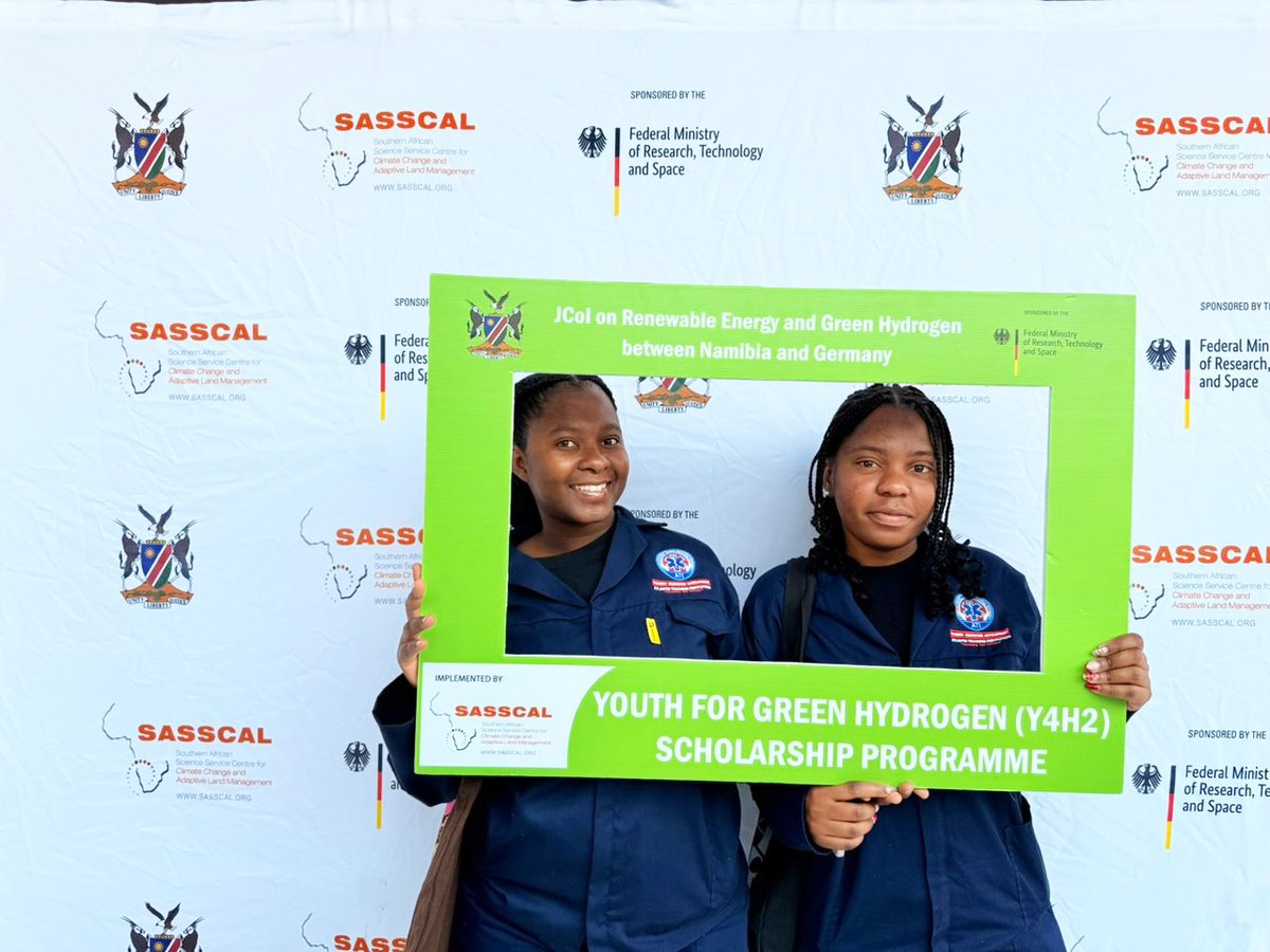 SASSCAL_ORG's tweet image. 2/2: The aim of the engagements is to assess the progress of students and explore ways in which SASSCAL and the institutions can work together to provide students with exposure and opportunities.
#YouthForGreenHydrogen #Y4H2 #SASSCAL #BMFTR #GreenHydrogen
