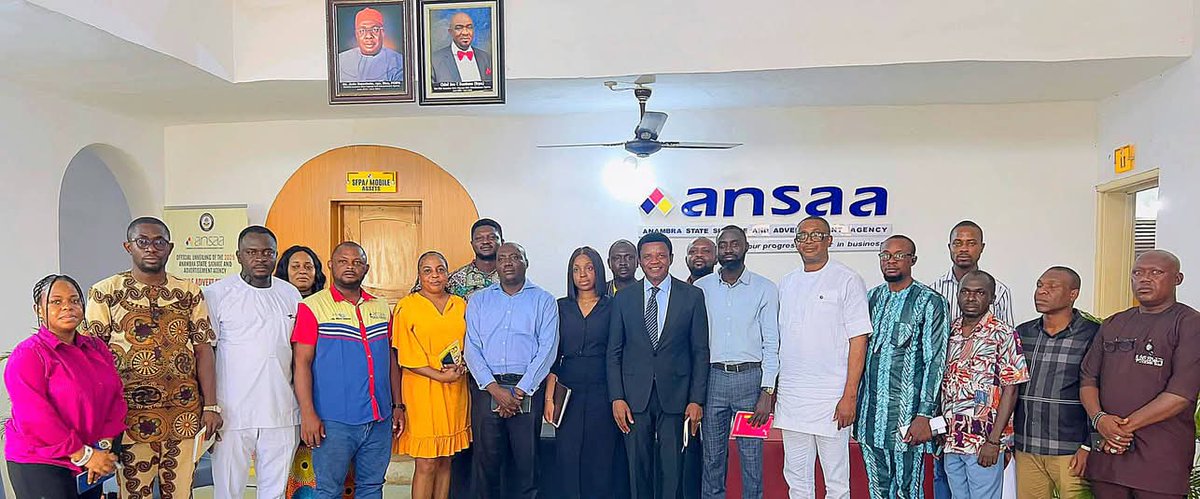 ANSAA Receives PWC &amp; AIRS Delegation on Strategic Courtesy Visit

The management of ANSAA, led by the MD/CEO Tony Odili Ujubuonu, received a high-powered delegation from Price Waterhouse Coopers (PWC) in collaboration with the Anambra State Internal Revenue Service AIRS.