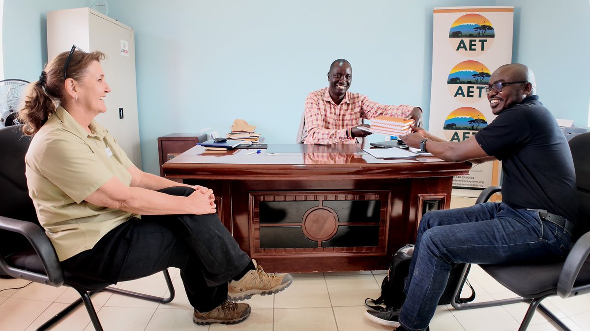 BornFreeKenya's tweet photo. We are proud to announce the formal signing of a Memorandum of Understanding (MoU) with the Amboseli Evosystem Trust (AET). This agreement reaffirms our long-standing partnership and shared commitment to conservation and community development in the Amboseli landscape.

The signing, which took place at the @aetkenya office in Amboseli, marks a significant step in aligning our strategic plans to achieve our common objectives: preserving biodiversity, supporting sustainable livelihoods, and ensuring the long-term health of this vital ecosystem.

We extend our gratitude to the teams who made this possible. In attendance were Jackson Mwato - AET Executive Director and the Born Free team; Karen Botha - Managing Director, Dr. David Manoa - Head of Kenya Conservation and Caroline Njoki - Strategic and Partnerships Manager. 

We look forward to collaborating and continuing this impactful work together! 🤝 

#PartnershipsForConservation