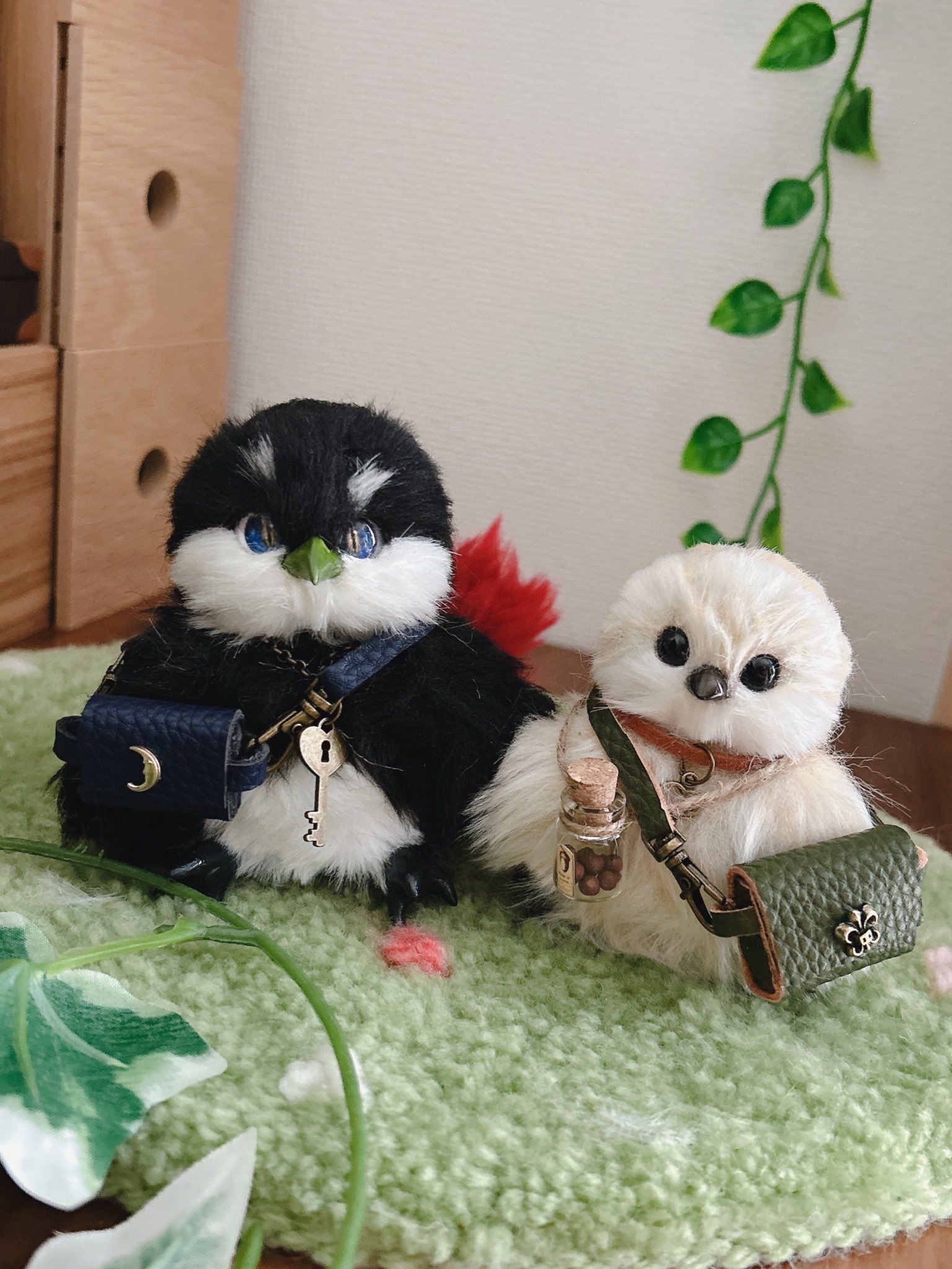 シロ　Mamaru ハンドメイド　作品　リス　クレイドール らずり (@Lazli_nozurari) / X