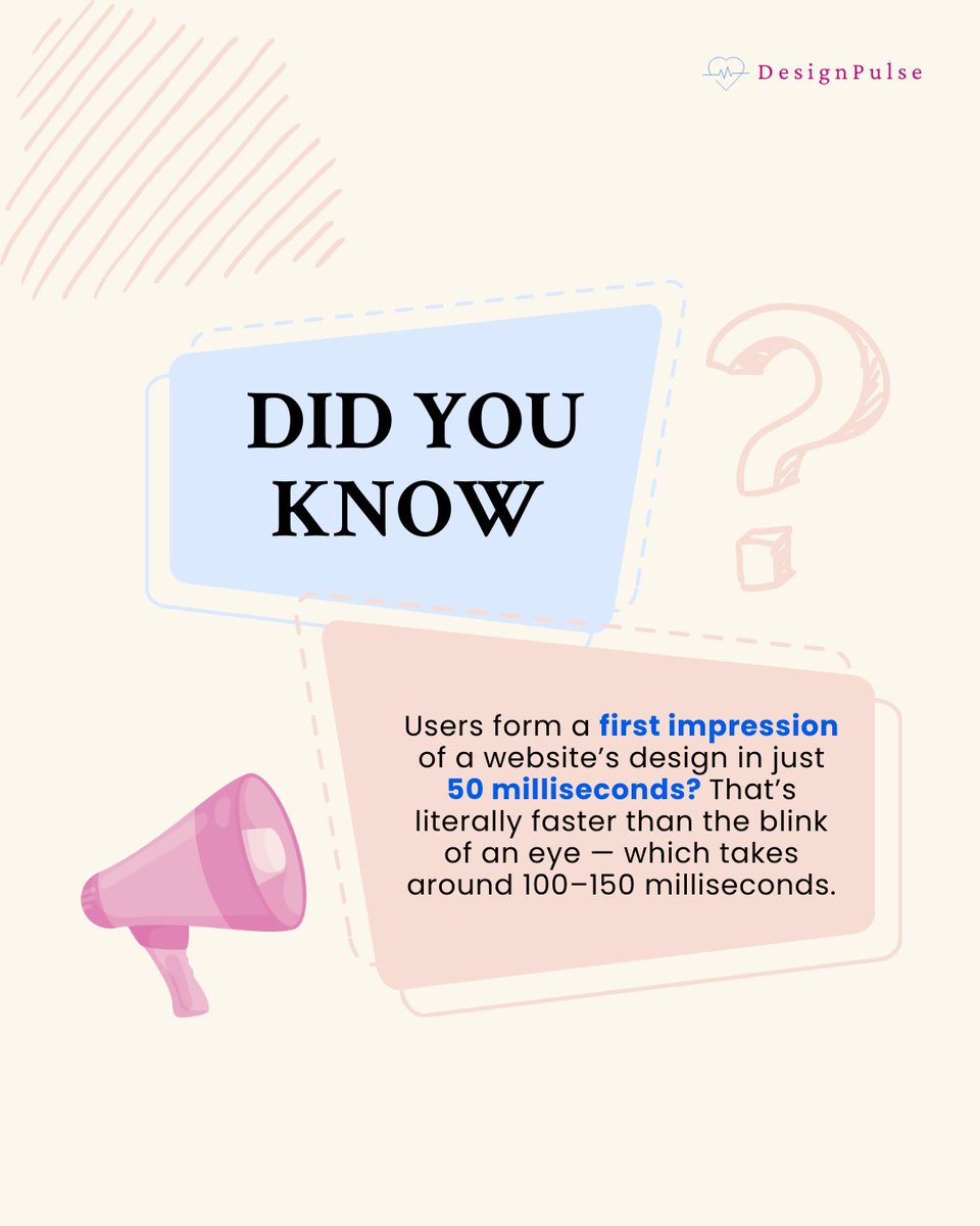 DesignPulse0's tweet image. What did you learn this week? If not here is a intresting UX fact for you.🧠

Happy Friday! Have a great weekend!💪

#ux #designlearnings #fridayfacts #uxui #UXDesign #learnux